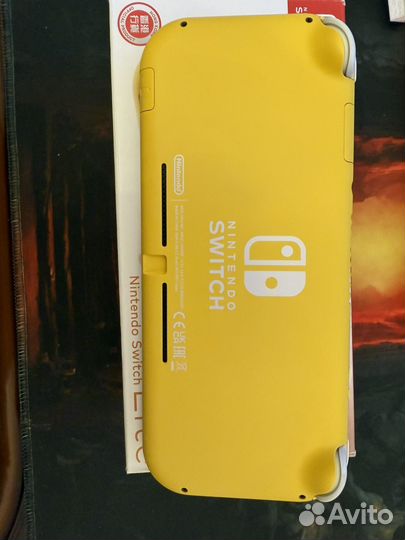 Портативная игровая приставка nintendo switch lite