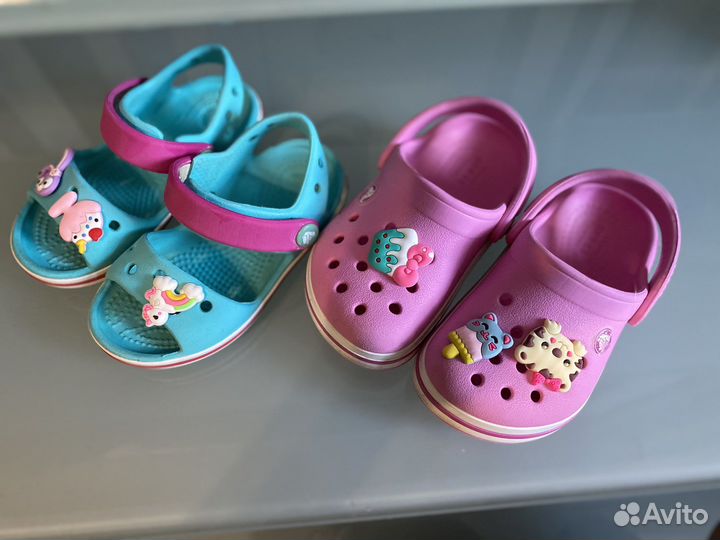 Crocs сабо c6 для девочки