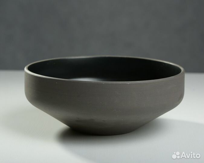 Керамическая чаша-кашпо для дома / улицы