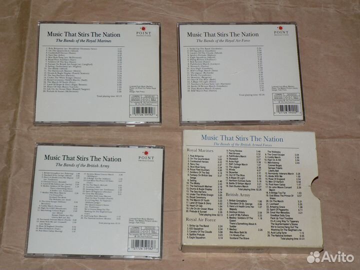 CD военные марши British Army