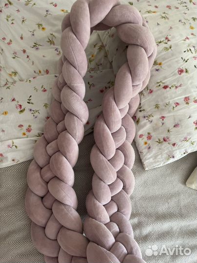 Бортик косичка