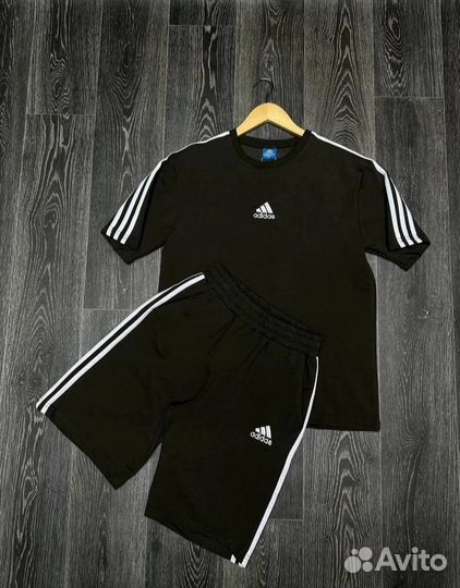 Костюм шорты футболка Adidas