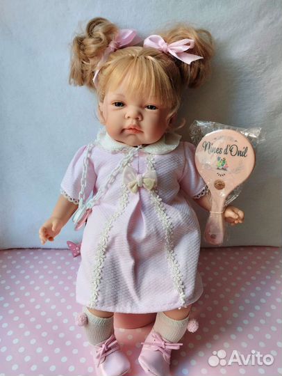 Кукла Испания 45см в рюкзачке