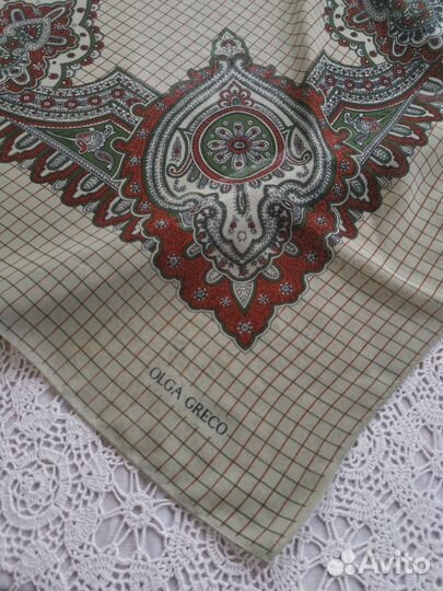 Olga Greco большой Италия платок