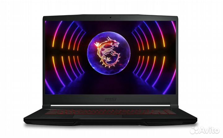 Ноутбук игровой MSI GF63 Thin 12VE-1038XRU, 15.6