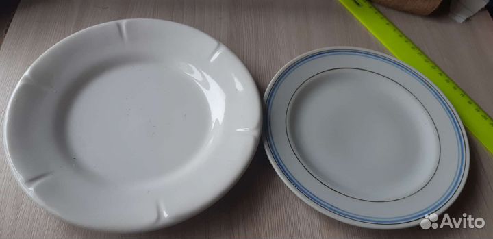 Тарелки разные