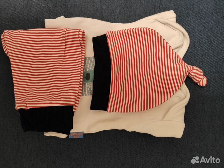 Комплект 74 боди штаны шапочка