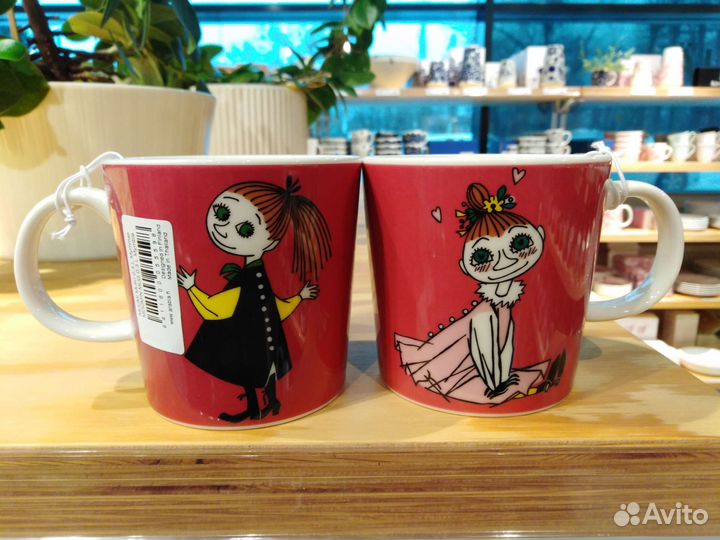 Чашка с мумиками Arabia Финляндия