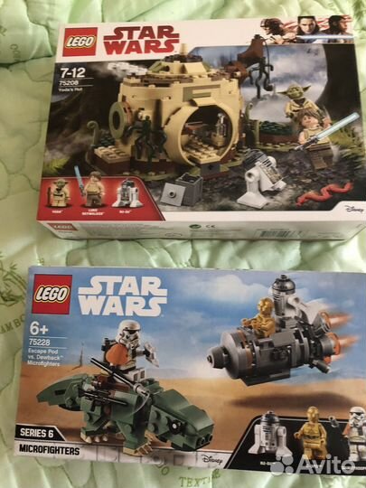 Lego Star Wars 75228 и 75208