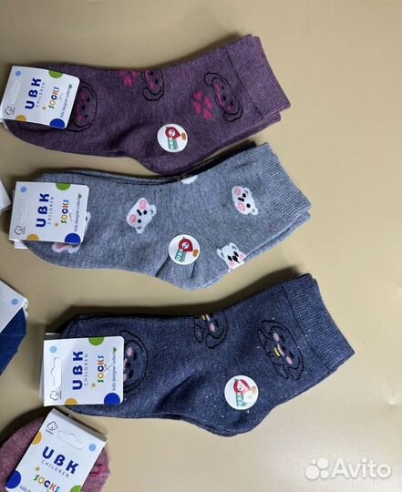 Носочки в садик для девочки