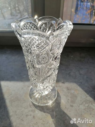 Хрусталь: ваза, салатница, пепельница из СССР