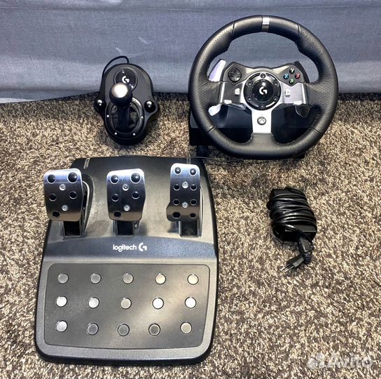 Комплект Logitech G G920 Driving Force + Shifter