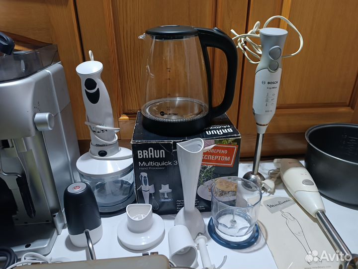 Кухонные приборы, миксеры, плитки, запчасти