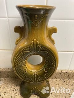 Ваза для цветов керамическая винтаж СССР