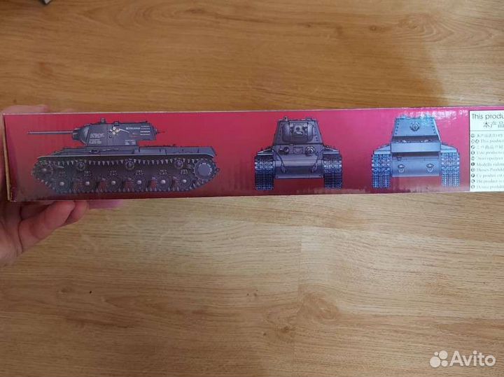 Сборная модель танка кв-1 1:35