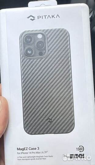Чехол на iPhone 14 pro max pitaka бу