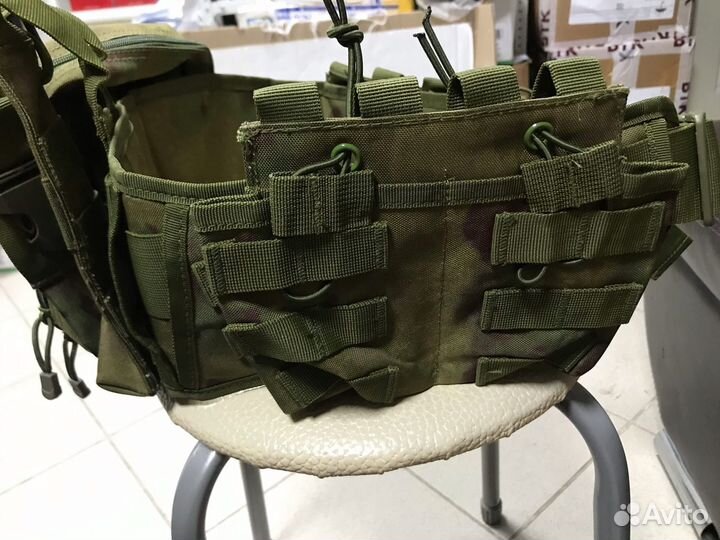 Пояс тактический разгрузка с подсумками варбелт