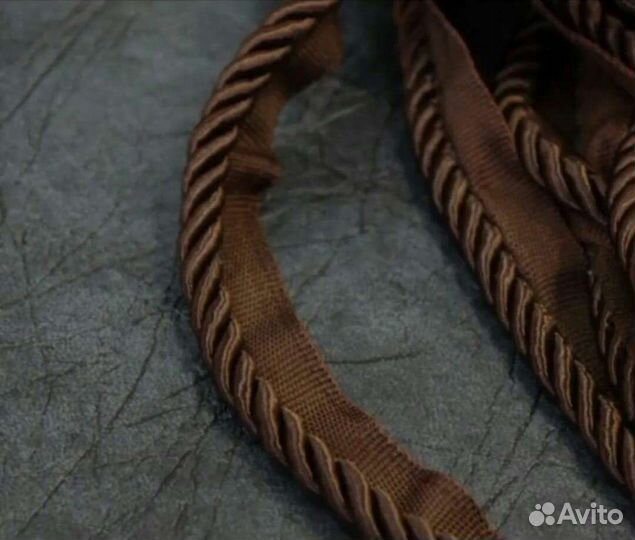 Кант декоративный 8мм с тесьмой в ассортименте