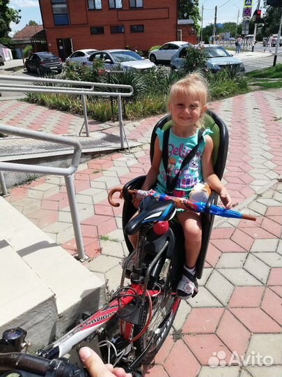 Детское велокресло
