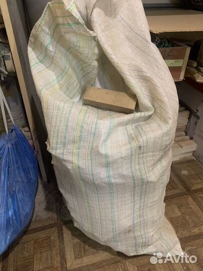 Дубовые дрова в мешках