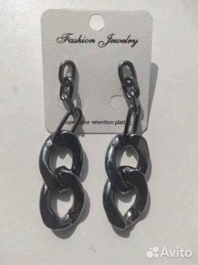 Серьги новые