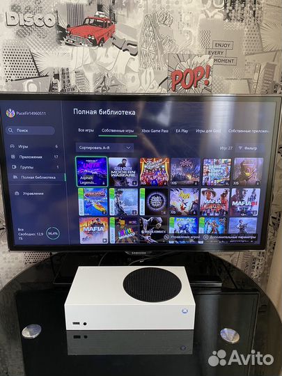 Xbox series s ultimate+ игры