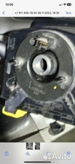 Датчик угла поворота passat в5+