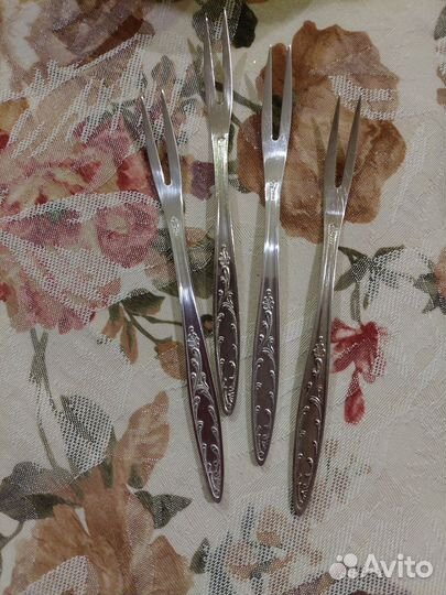 Мельхиоровые столовые приборы