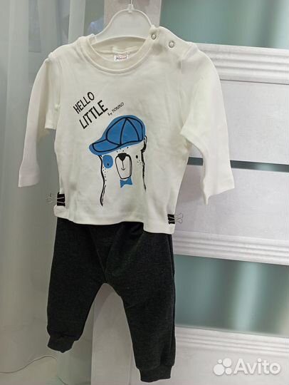 Костюм тройка для мальчика 74-80