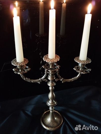 Подсвечник-Канделябр Бронза