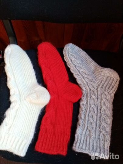 Носки вязанные