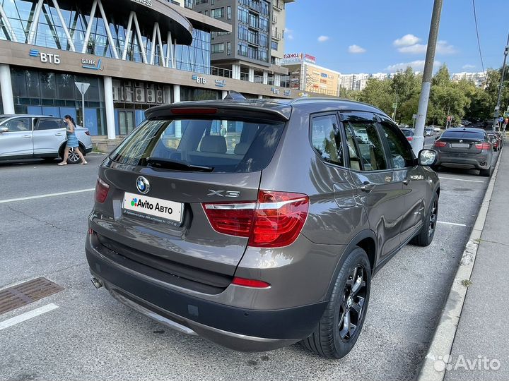 BMW X3 2.0 AT, 2012, 124 700 км