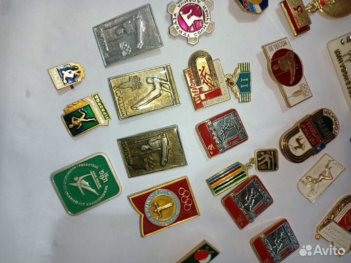 Значки ссср.Спортивные.23 шт.лот