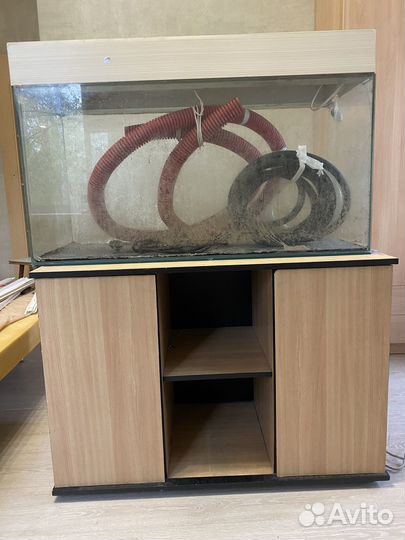 Аквариум с тумбой 200 литров бу