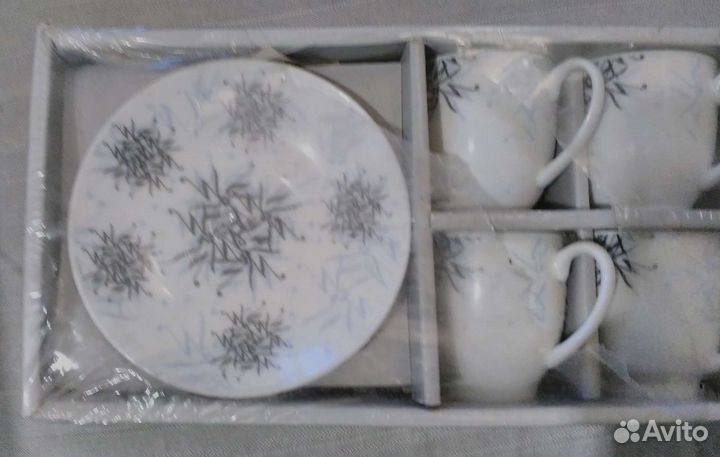Сервиз кофейный керамика новый