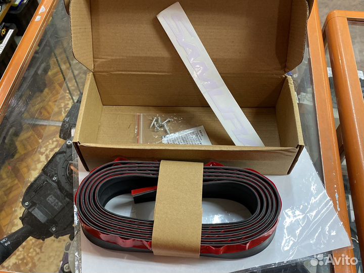 Губа бампера универсальная samurai