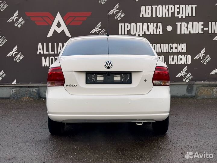 Volkswagen Polo 1.6 AT, 2011, 156 574 км