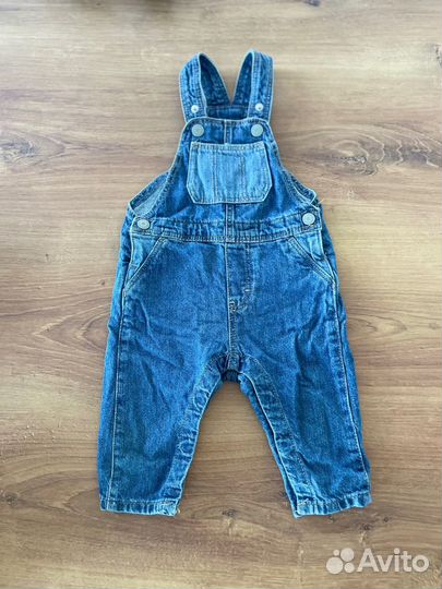 Комбинезон джинсовый H&M 68-74