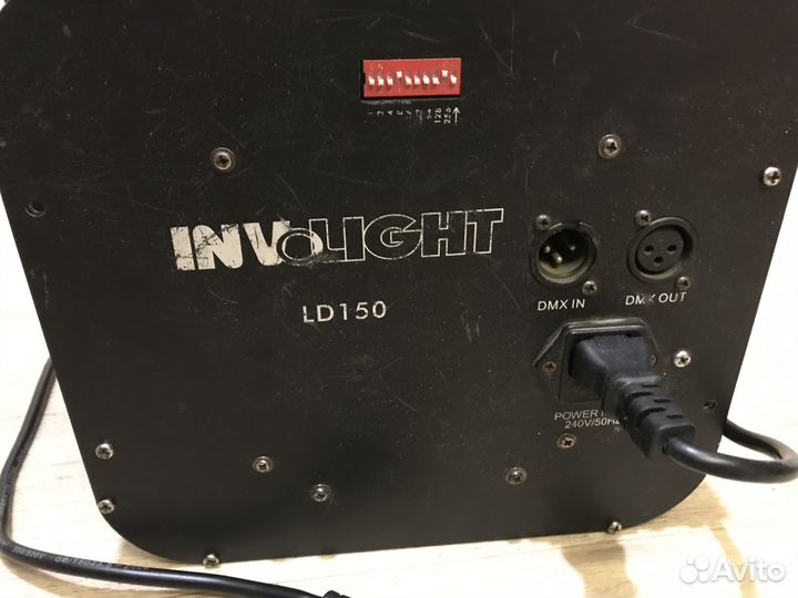 Светомузыка involight LD150 DMX LED flower