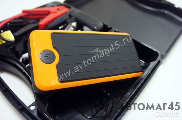 Аккумулятор бустер 10000мАч фонарь пуск двс 200А