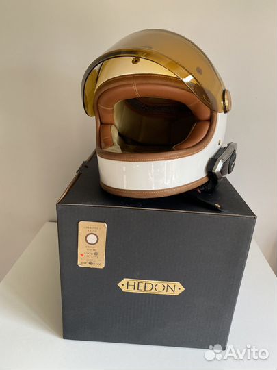 Шлем hedon heroine racer 2.0 XL + sena 50S