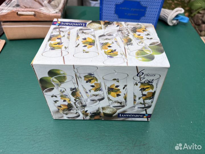 Новые фужеры и бокалы Турция,Словакия,Франция