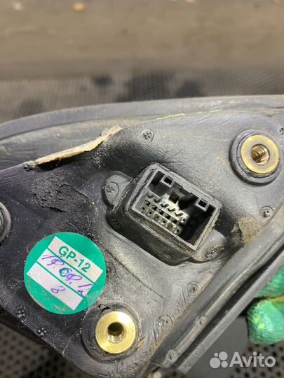 Зеркало правое Chevrolet Cobalt 2 Кобальт Чёрное