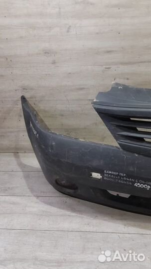 Передний бампер Renault Logan1 С 2004 По 2008 Год