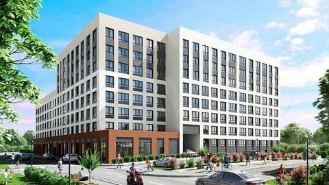 2-к. квартира, 61,1 м², 4/18 эт.