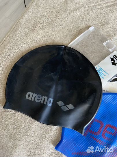 Шапка для плавания arena