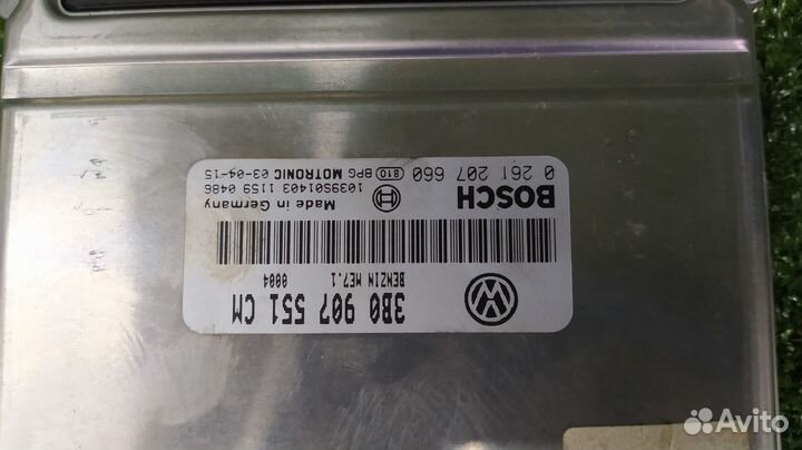 Блок управления двс Volkswagen Passat седан AMX