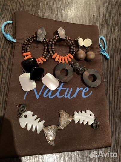 Nature bijoux серьги