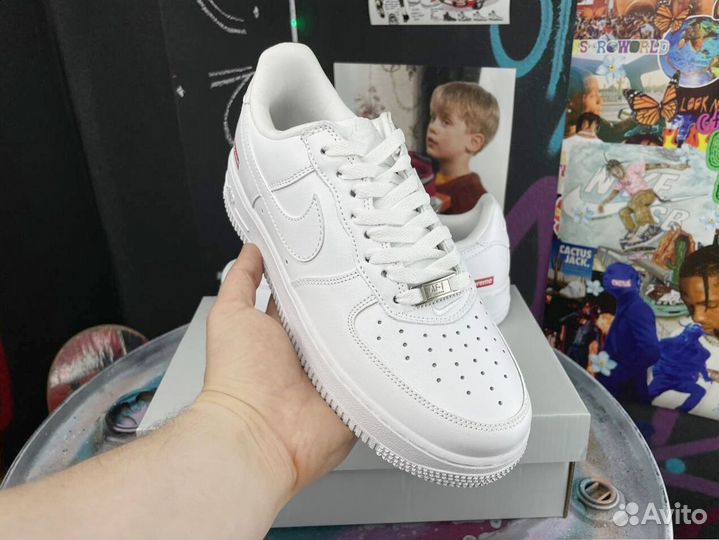 Кроссовки Nike Air Force x Supreme арт:2212957