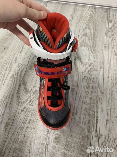 Коньки регулируемые Disney